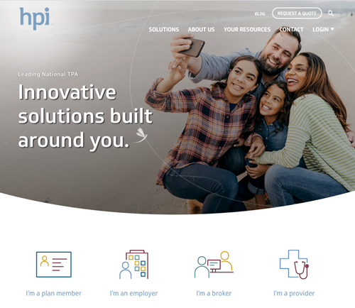 HPITPA Welcome Screen Splash